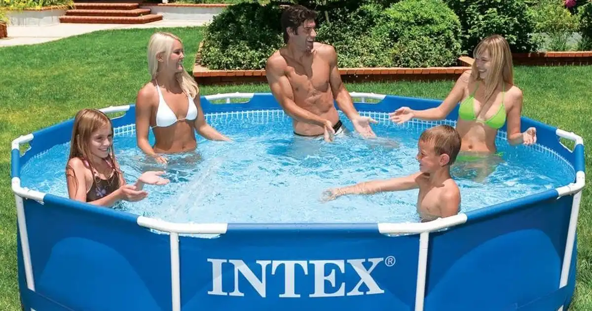 Intex frame zwembad rond kopen voor in je tuin