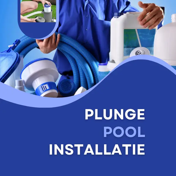 Plunge pool installatie